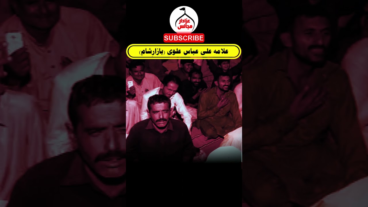 علامہ علی عباس علوی یادگار مجلس ملتان (بازارِشام) #shortvideos #azadarmajalis #oxfordcdsmultan