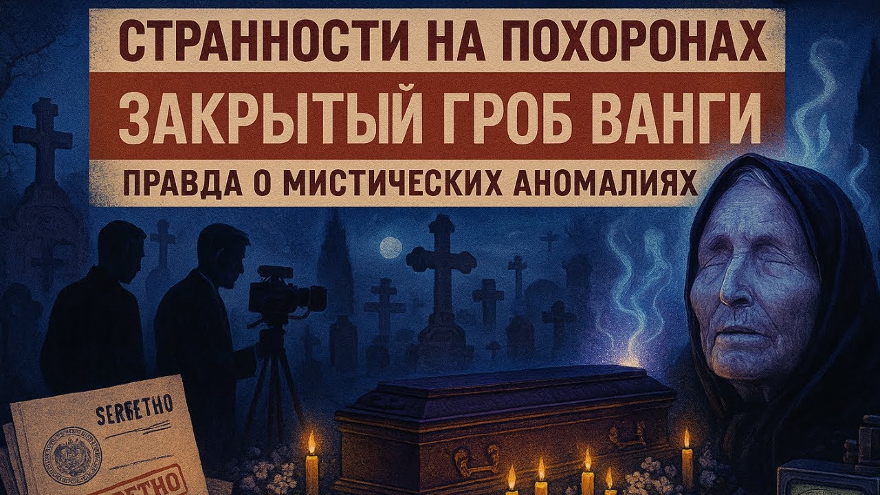 ПОЧЕМУ ГРОБ ВАНГИ был закрытым? Правда о аномалиях и мистике её похорон!