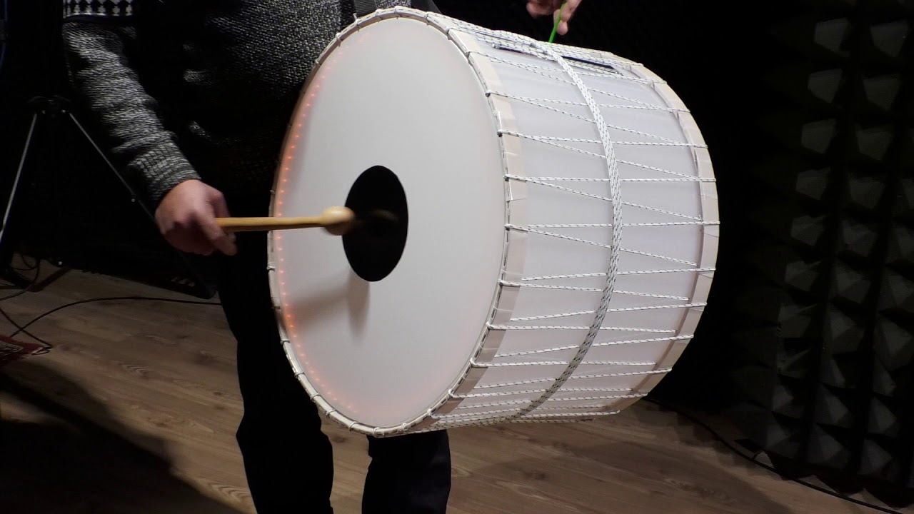 davul drum plexieglass