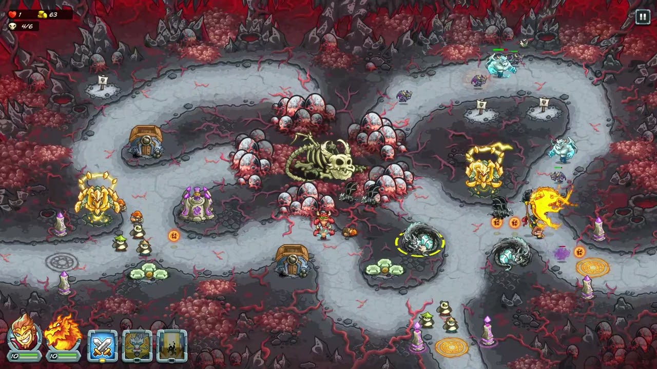 Kingdom Rush 5  Alliance TD - Heroic Challenge - The Breeding Ground - Impossible