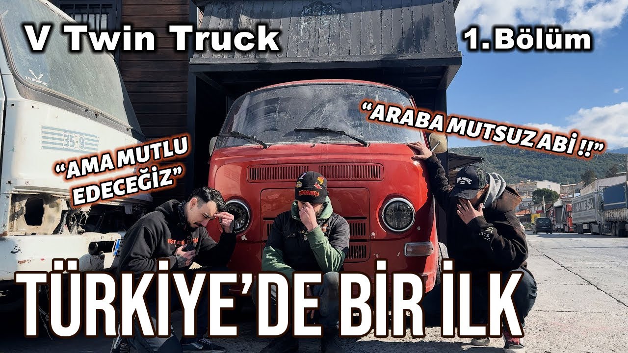 Türkiye'de bir ilk – Harley motor bloğuyla araba yürüteceğiz | 1. Bölüm
