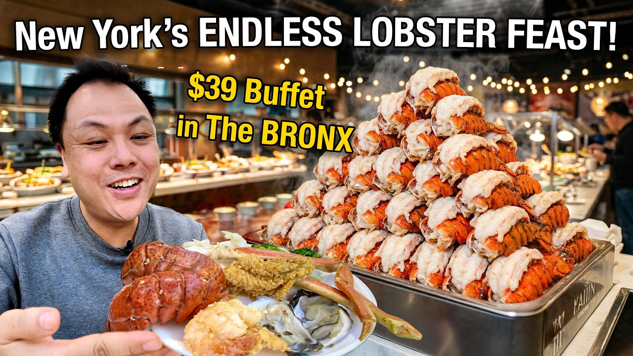 Buffet in The Bronx!  NEW YORK'S BEST $39 UNLIMITED Lobster Buffet!