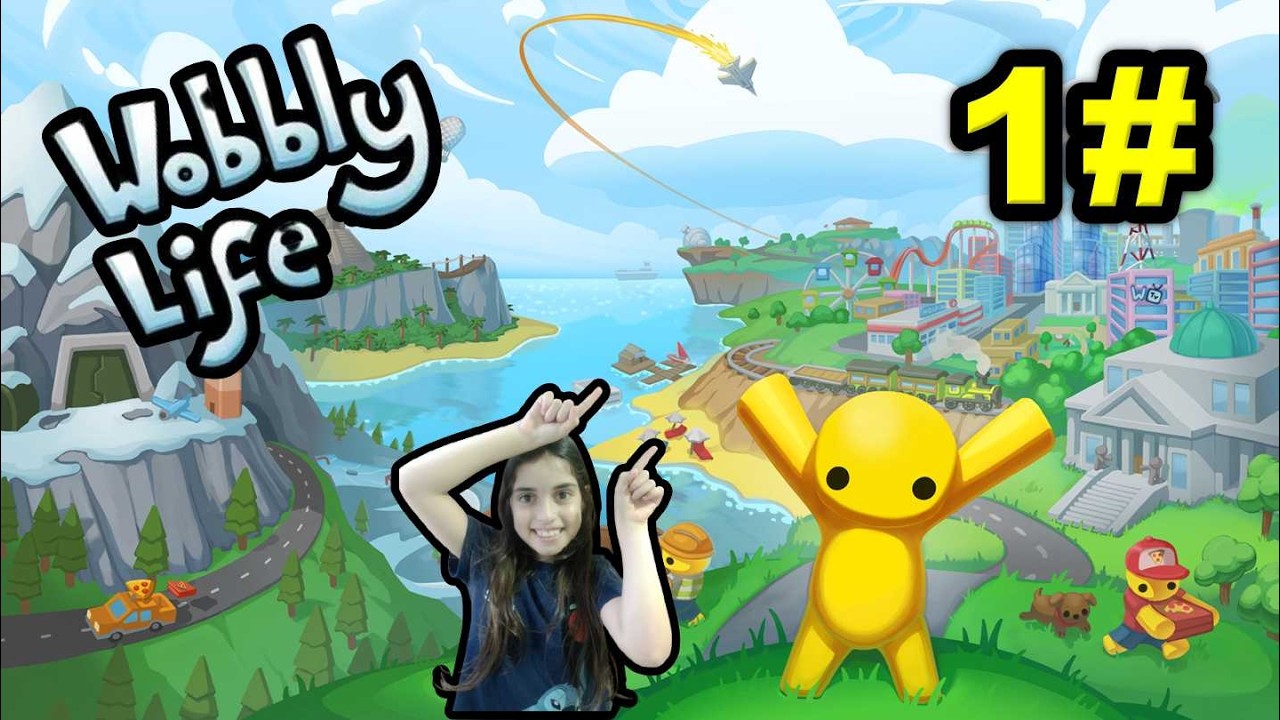 Explorando o mundo em Wobbly Life parte 1