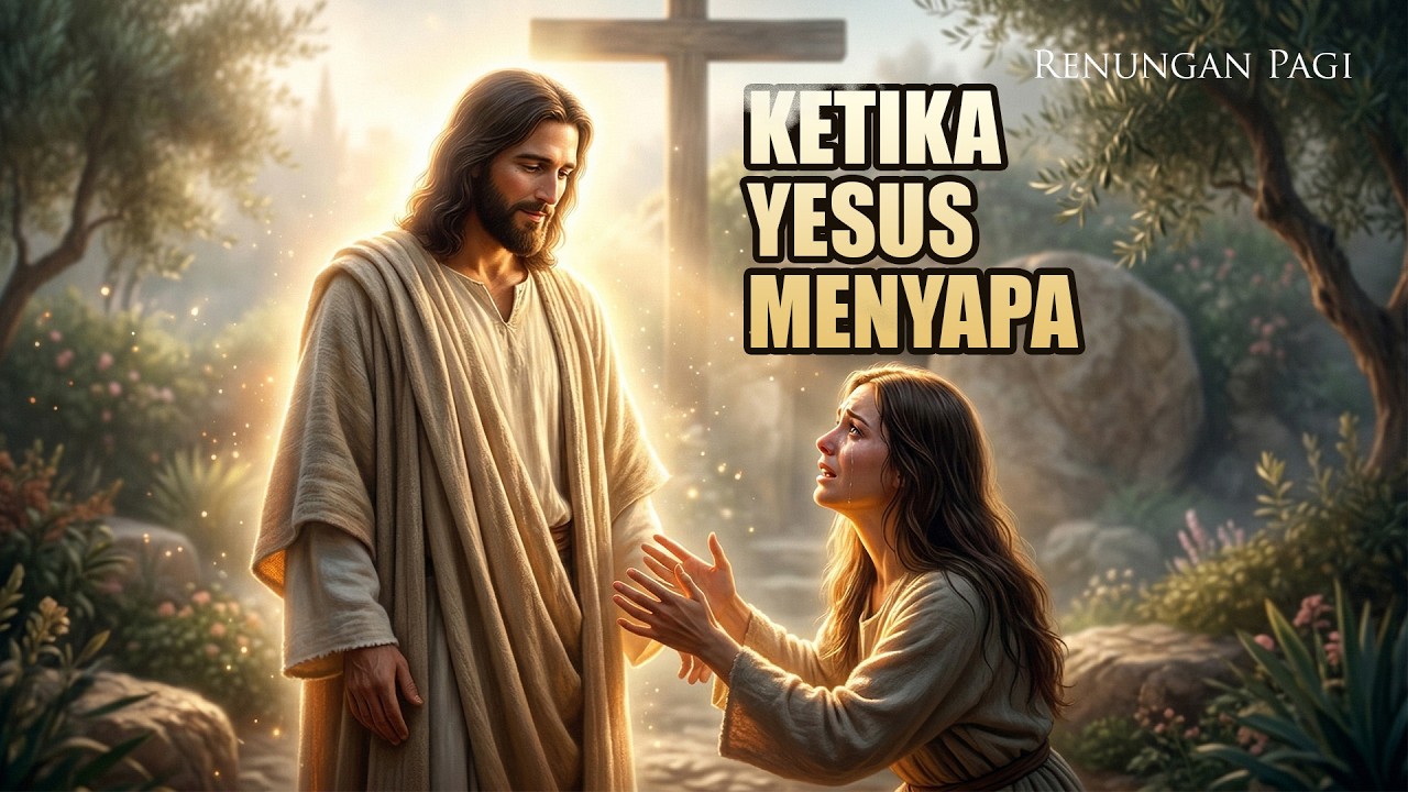 RENUNGAN PAGI - KETIKA YESUS MENYAPA - YOHANES 20 : 11 - 18