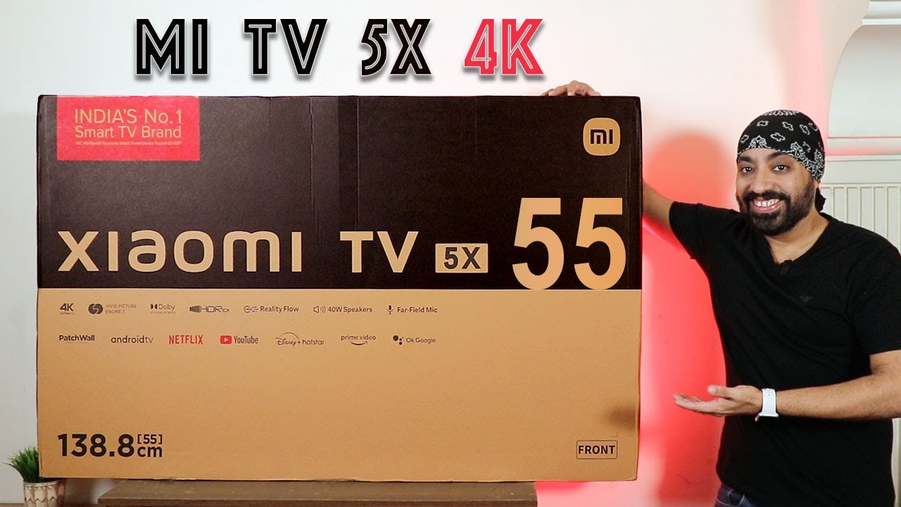Mi TV 5X - 4K 55 inch Unboxing and Impressions - The Upgrade You Were Waiting For 🔥