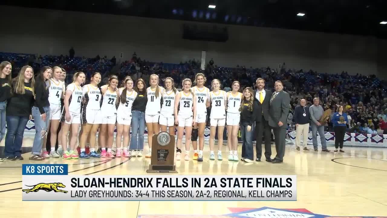 Sloan-Hendrix falls to Quitman in 2026 2A State Girls Basketball Championship