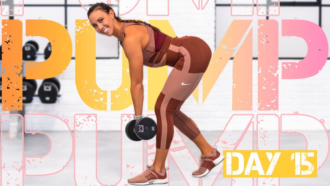 45 Minute Lower Body Challenge Workout | PUMP - Day 15