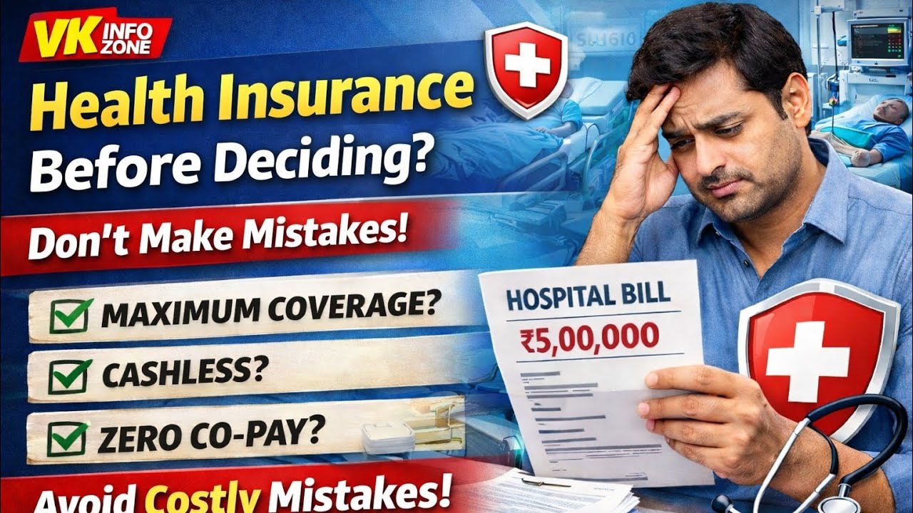 Health Insurance Choose ಮಾಡೋದು ಹೇಗೆ| Must Know Points Before Buying