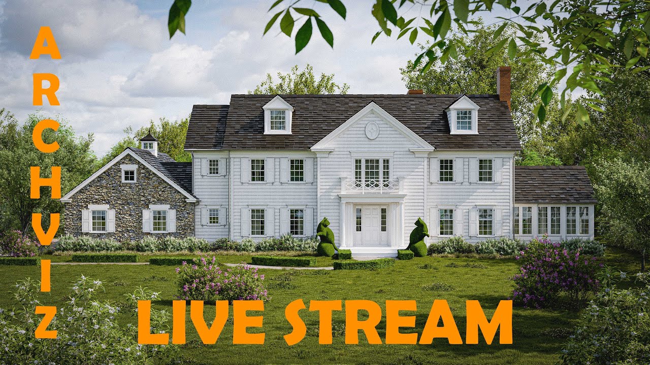 Blender Archviz Livestream