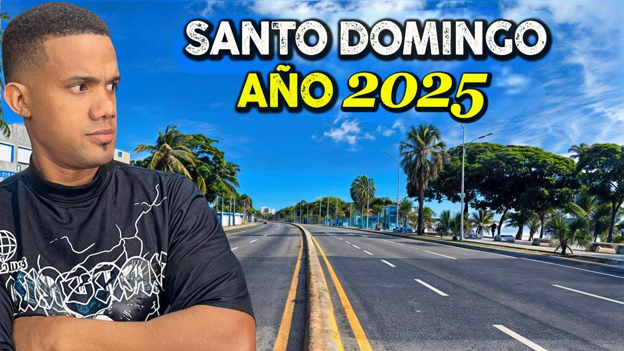 Así están las Calles de Santo Domingo en Año Nuevo 2025