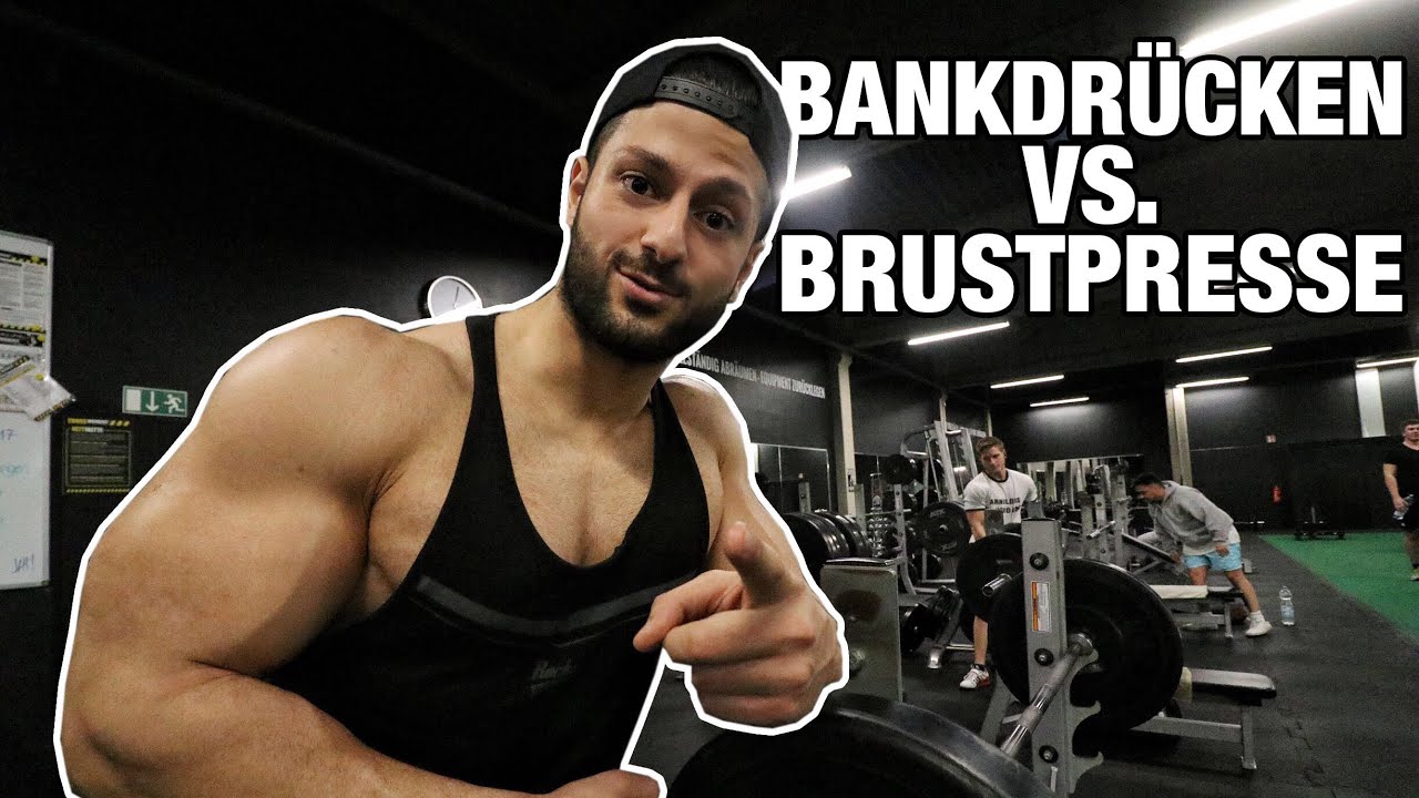 BANKDRÜCKEN vs. BRUSTPRESSE | Was ist BESSER für die BRUST?