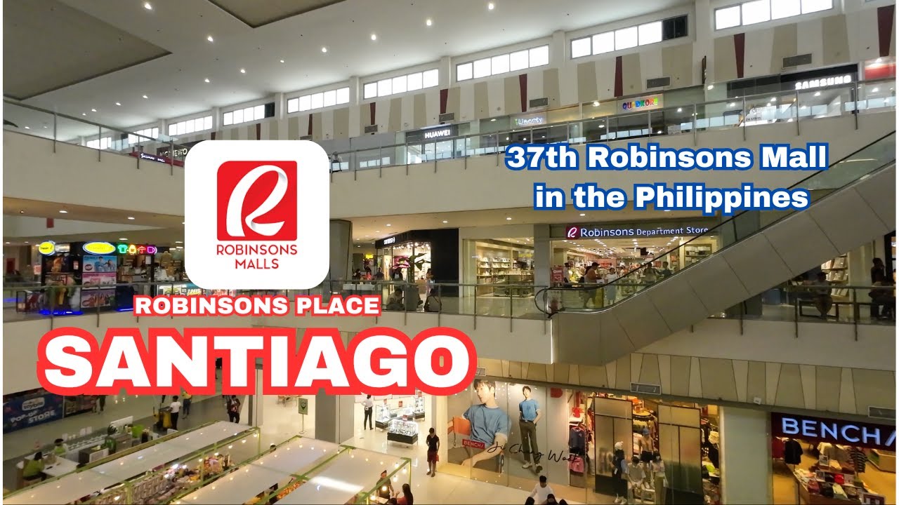 ROBINSONS SANTIAGO || 37th ROBINSONS MALL IN THE PHILS. WALKING TOUR || SANTIAGO CITY, ISABELA (4K).