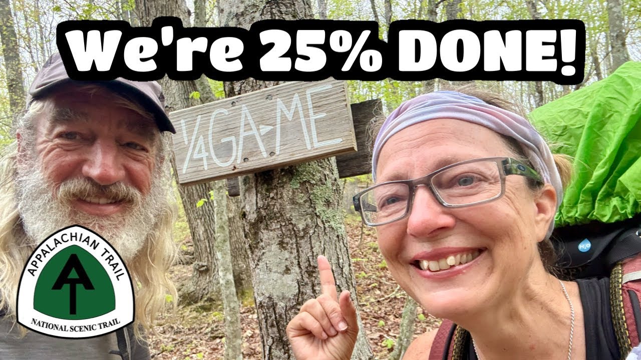We’re 1/4 Of The Way To Maine!