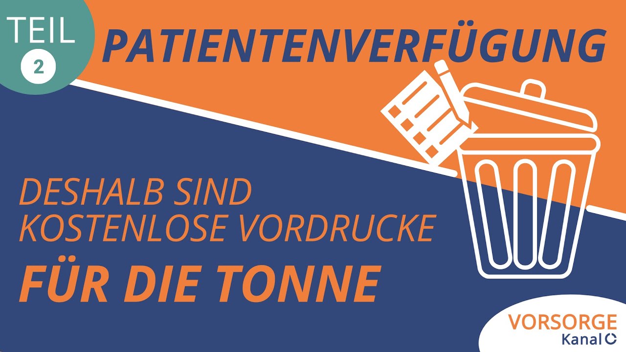Kostenlose Vorlage für Patientenverfügung #2 - Unwirksame Patientenverfügung | So erkennst du sie