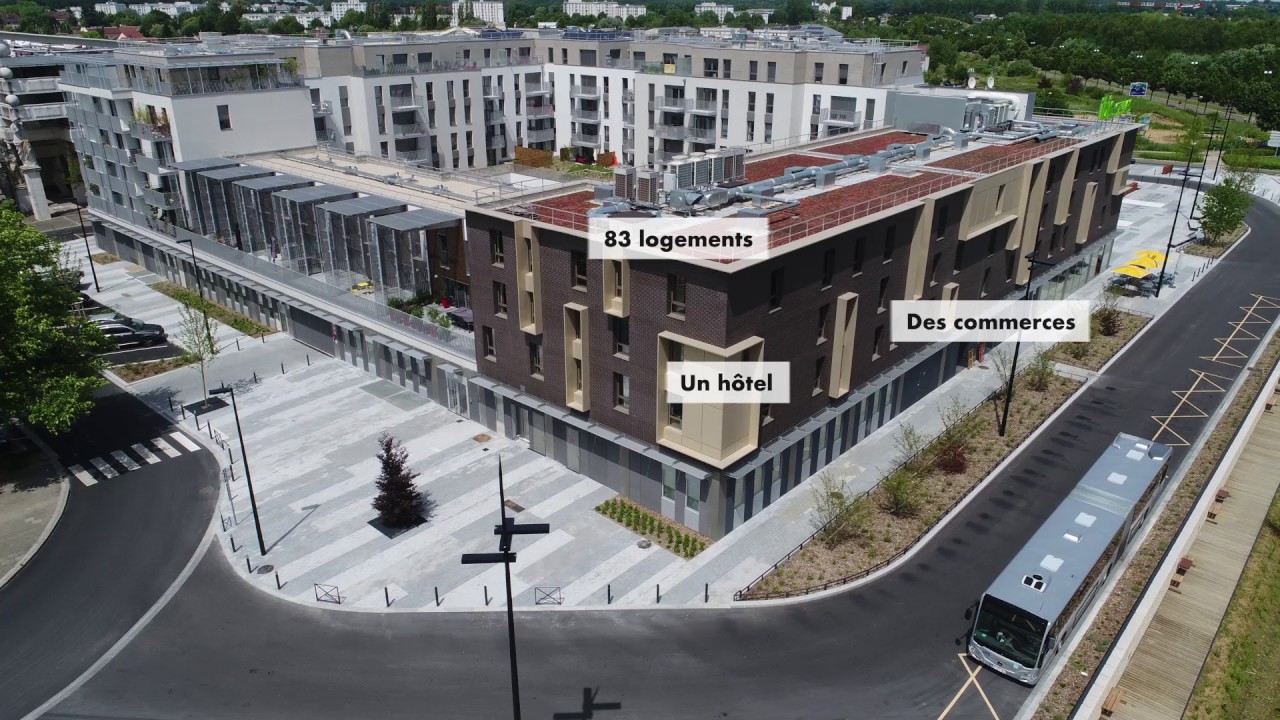 [Am&eacute;nagement] Entr&eacute;e du Quartier Villaroy - Guyancourt