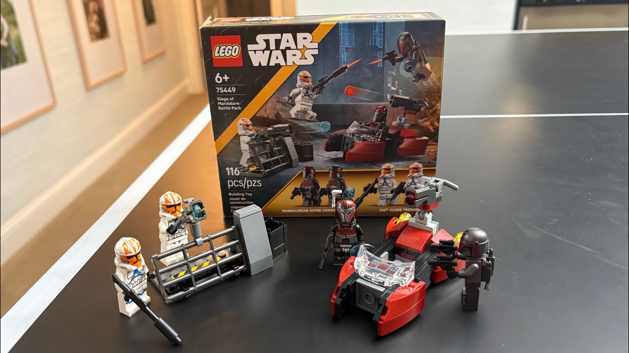 LEGO Siege of Mandalore Battle Pack Review!