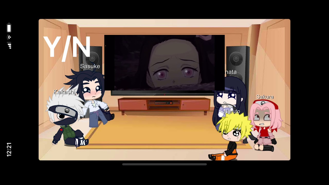Team 7 || +Hinata || My AU || Sasuke x Y/N || Y/N as Nezuko ||