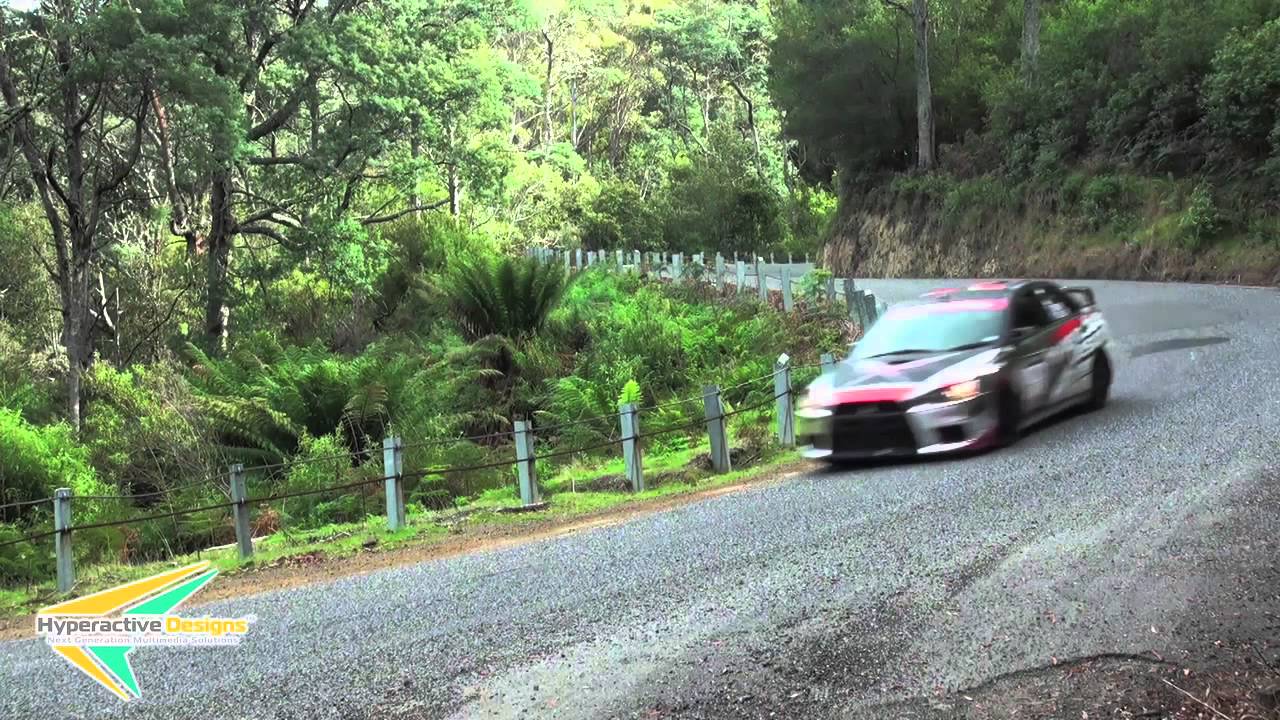 Targa Tasmania 2013: Hyperactive Racing Evo X RS Highlights