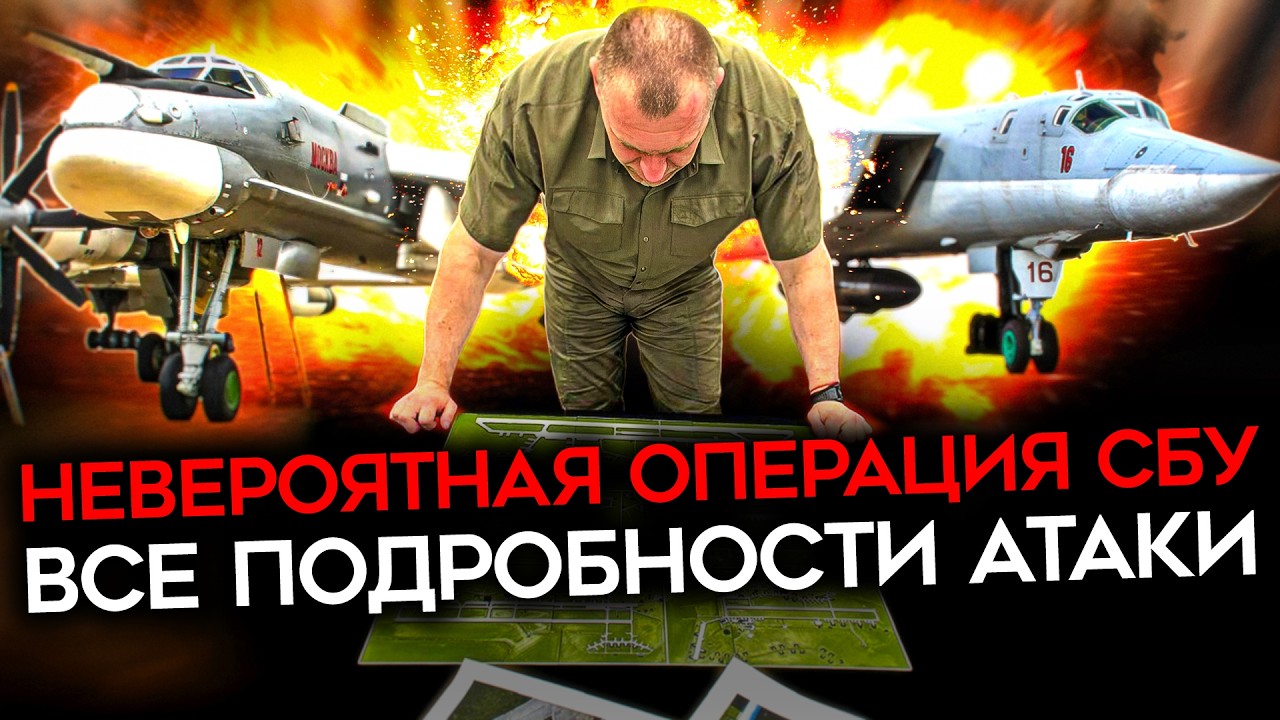 УКРАИНА ИЗМЕНИЛА ПРАВИЛА ВОЙНЫ. Как СБУ ударила по ядерным самолетам Путина. Операция 