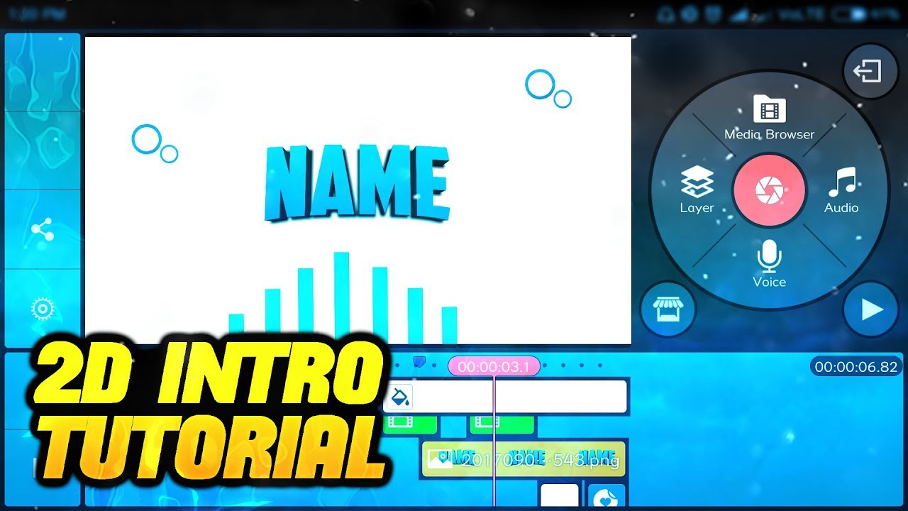 HOW TO MAKE 2D INTRO ON ANDROID | 2D INTRO TUTORIAL ON KINEMASTER