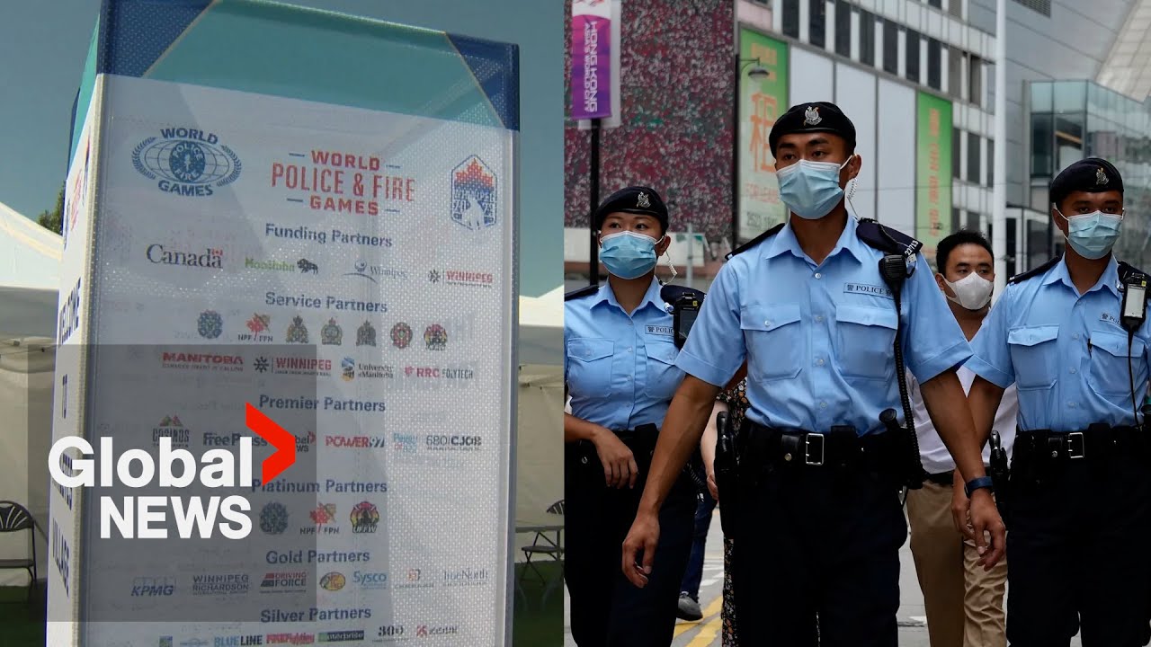 Controversy over Hong Kong's invitation to World Police and Fire Games in Winnipeg