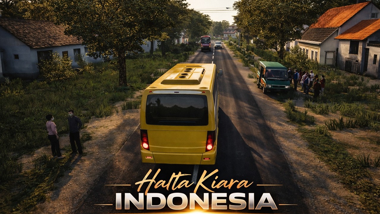 Halta Kiara indonesia | Map iCRF Reworked | ETS2 v1.57.2.4s | Euro Truck Simulator 2 (No Commentary)