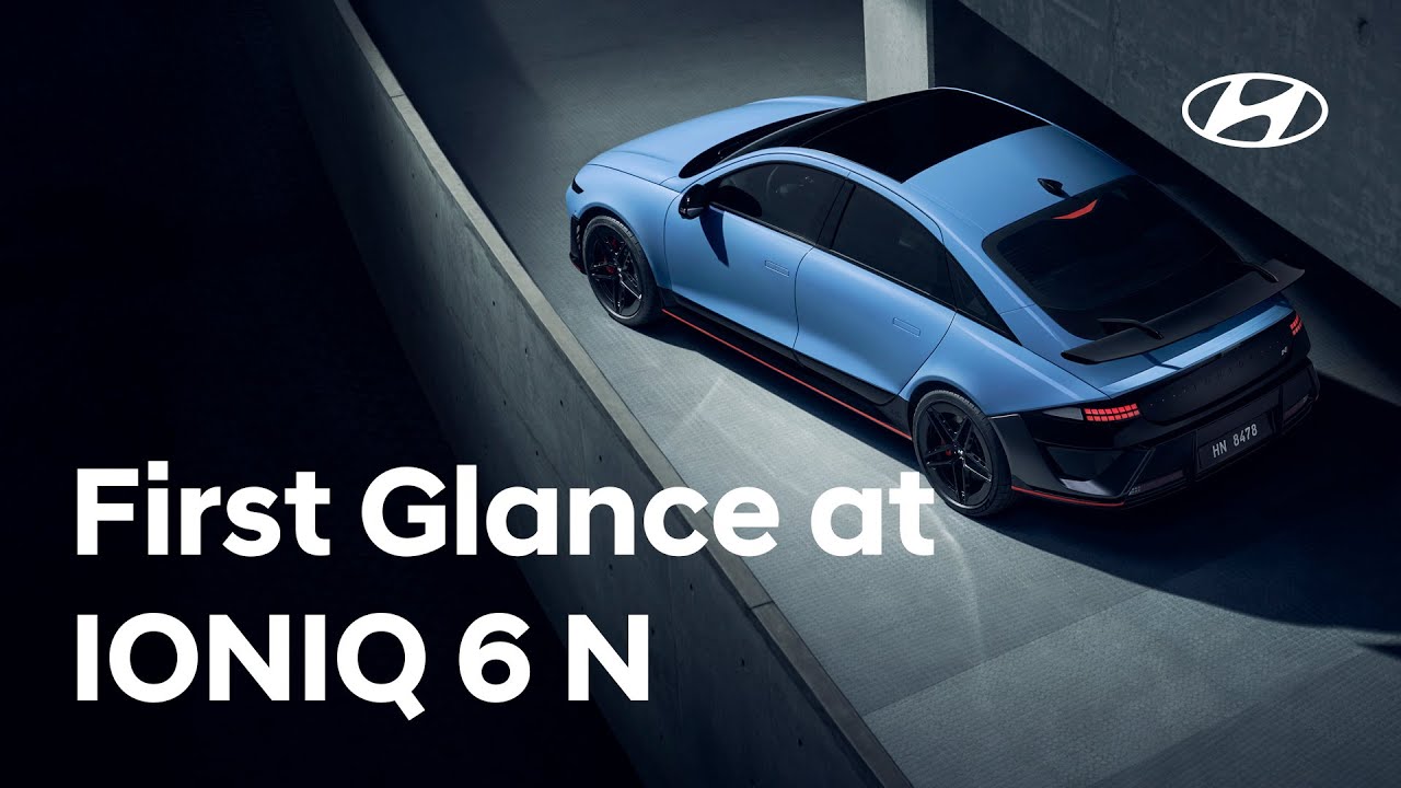 First Glance at IONIQ 6 N – Designed to Be Desirable