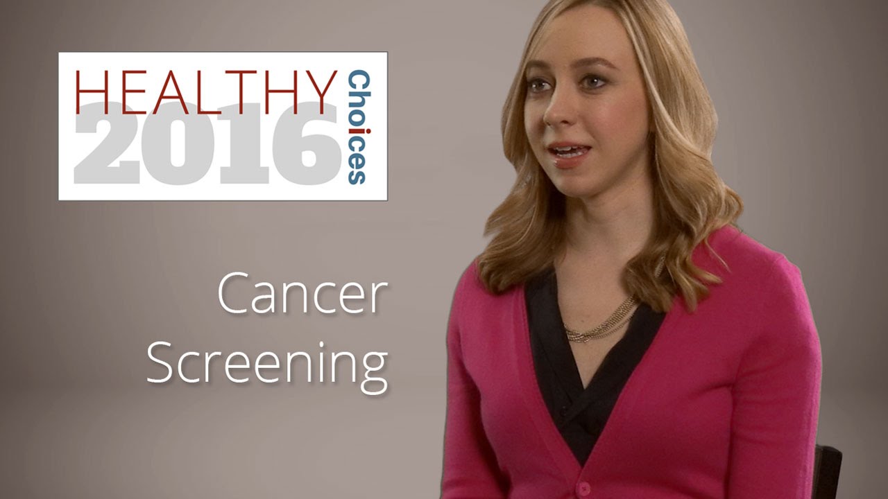 New Year's Resolutions: Cancer Screening
