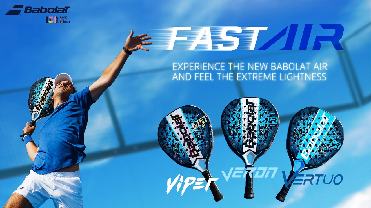 Babolat Padel 2025 AIR Racket Range | Fast AIR