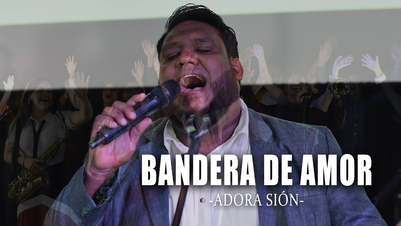 BANDERA DE AMOR | MARVIN BUSTAMANTE JR (LYRIC OFICIAL) | ADORA SIÓN - AS MUSIC