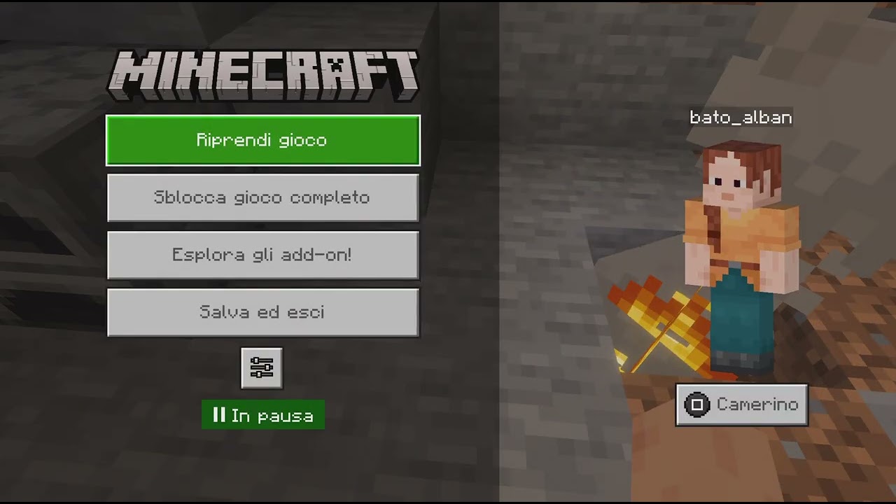Giochiamo a Minecraft