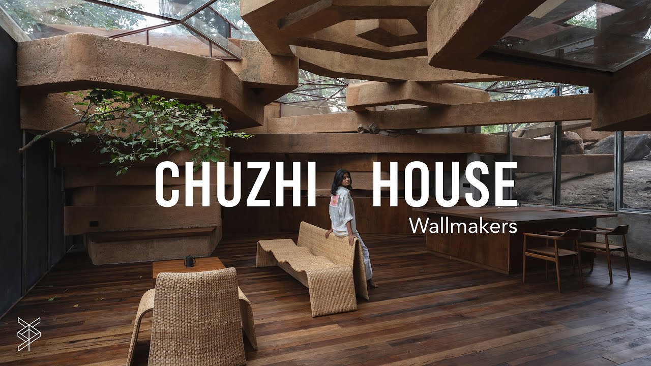 A subterranean oasis crafted from 4,000 plastic bottles.