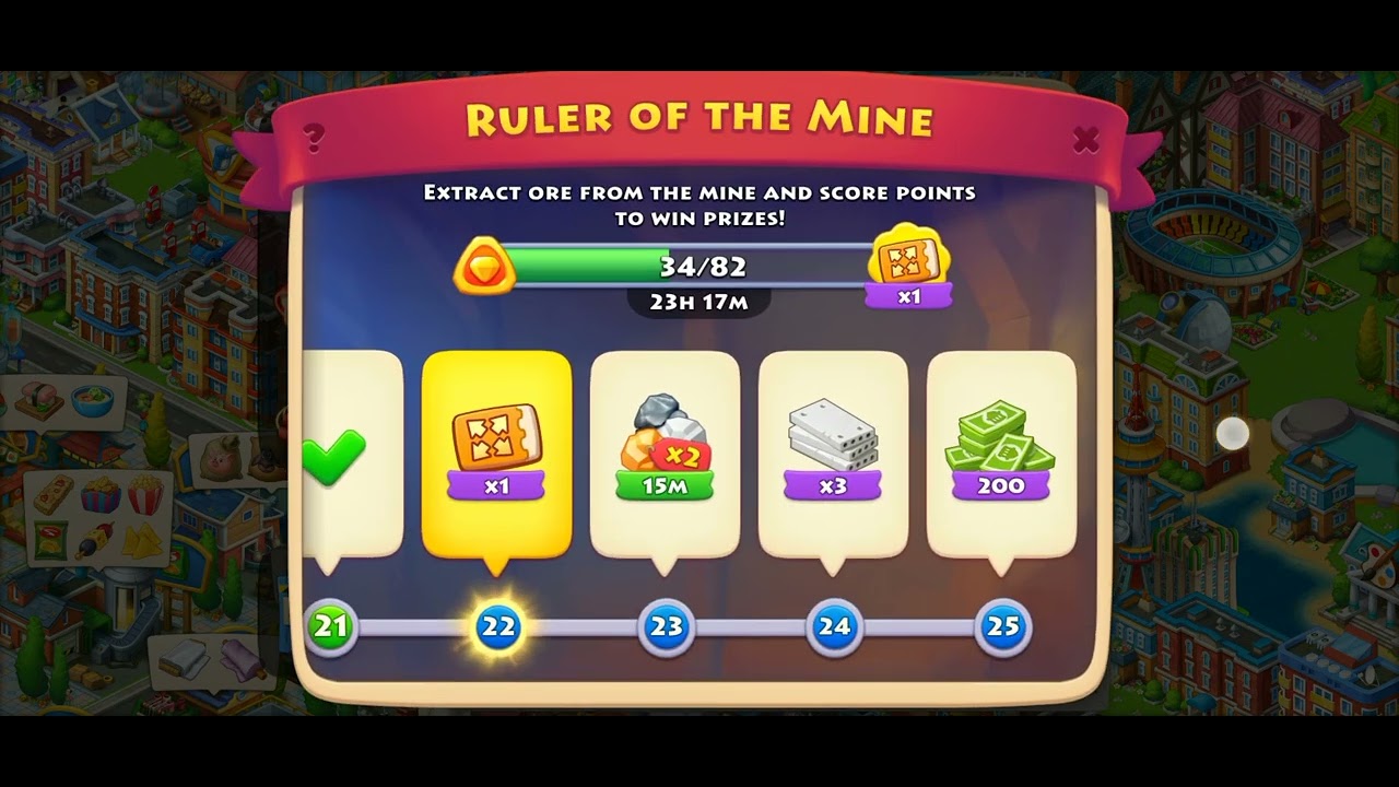 Township Ruler of The Mine Event gameplay