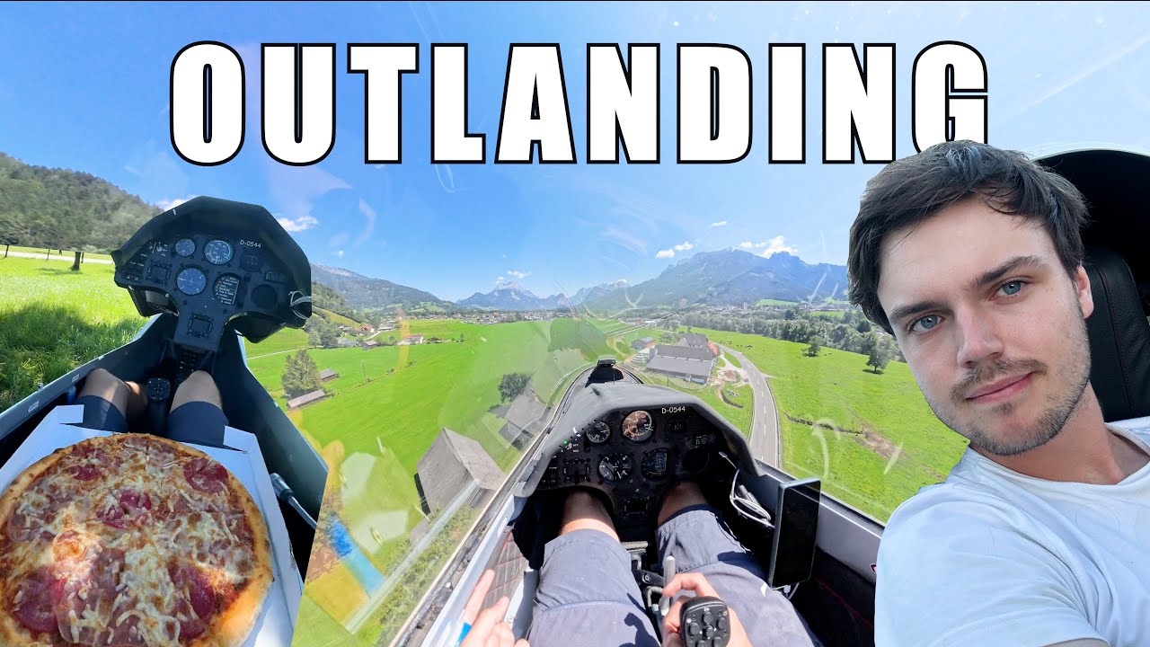 Glider Outlanding in the Alps without Engine