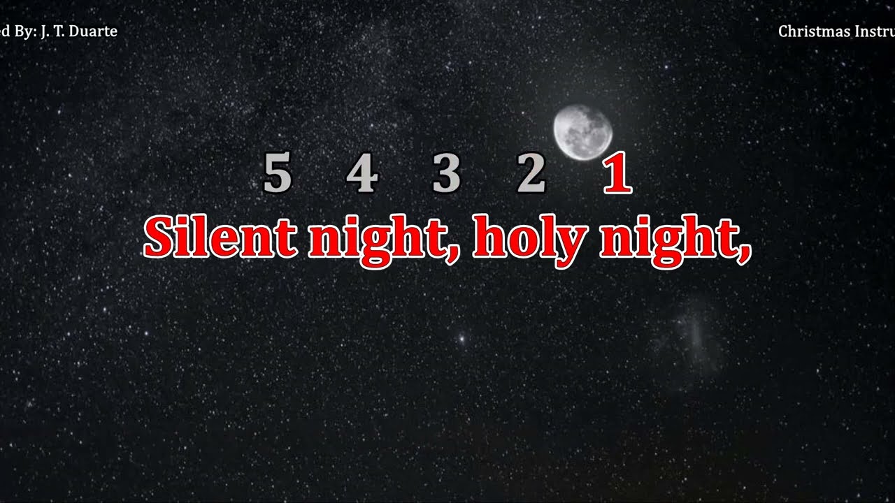 Silent Night - Key of G (Guitar Accompaniment)