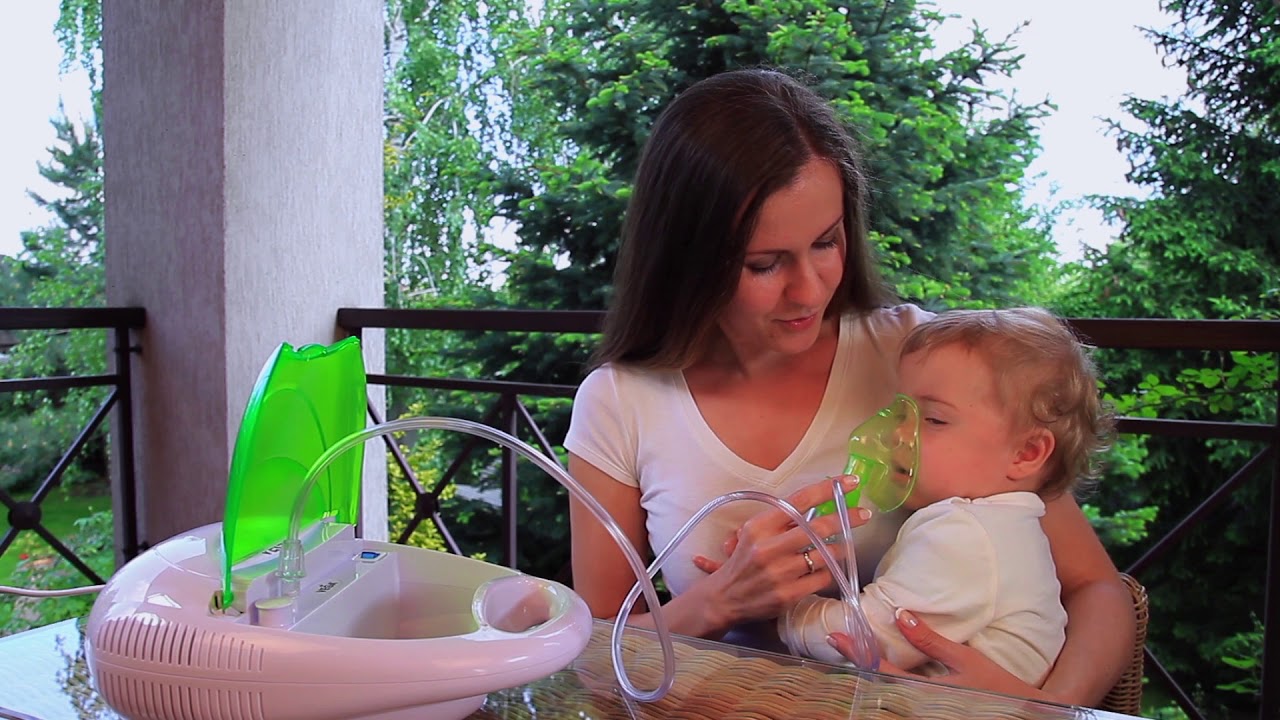 Обзор  VEGA Family CN-01 W компрессорного ингалятора (небулайзер) | Подходит для всей семьи