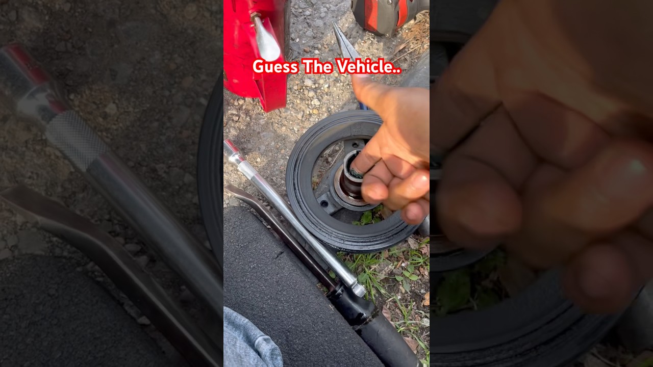 Crank Pulley Oil Leak Fix 