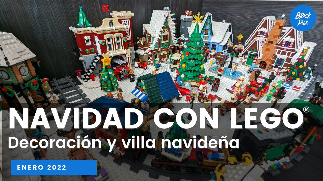 Decoracion navideña LEGO® para la casa!