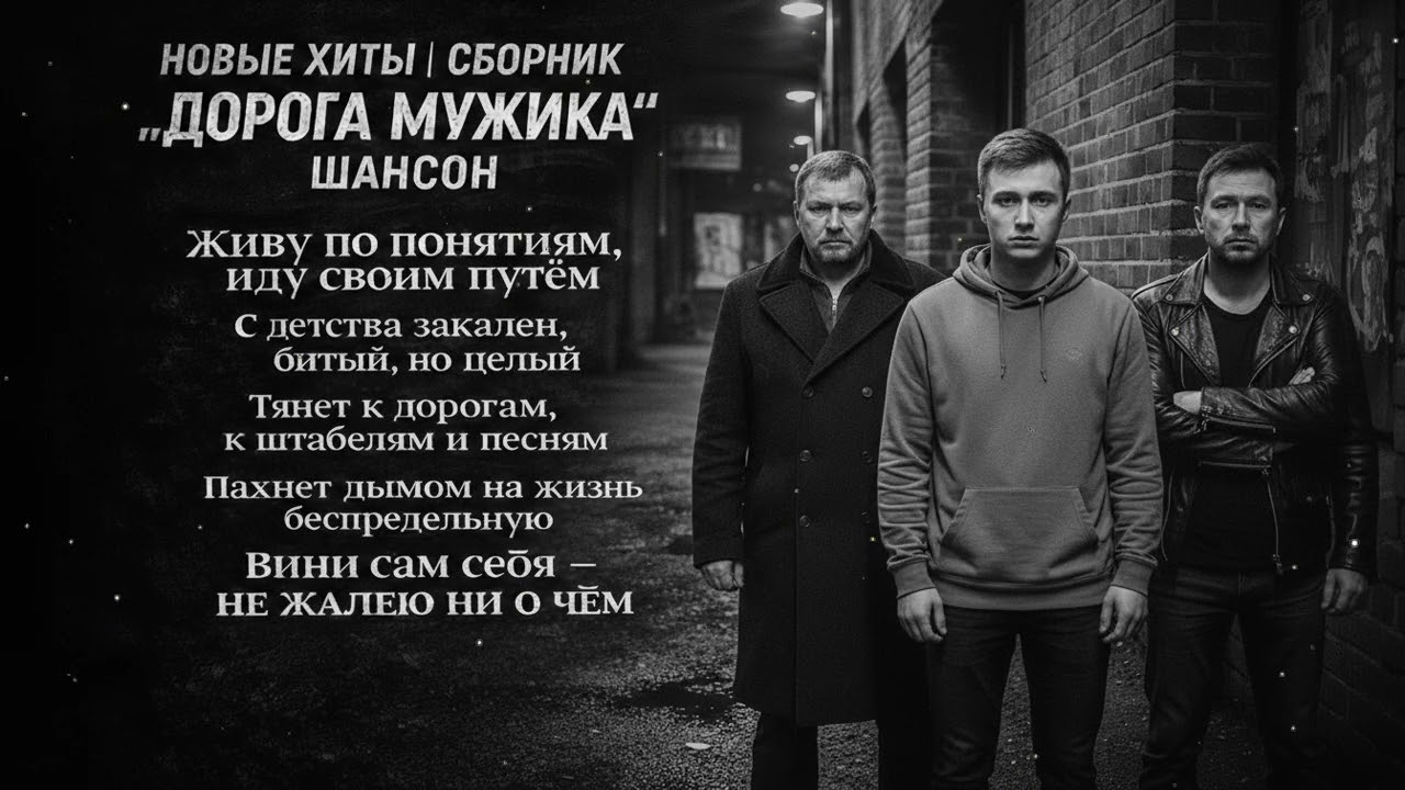 🔥 НОВЫЕ ХИТЫ 2026 – СБОРНИК „Дорога мужика“ | Настоящий мужской шансон