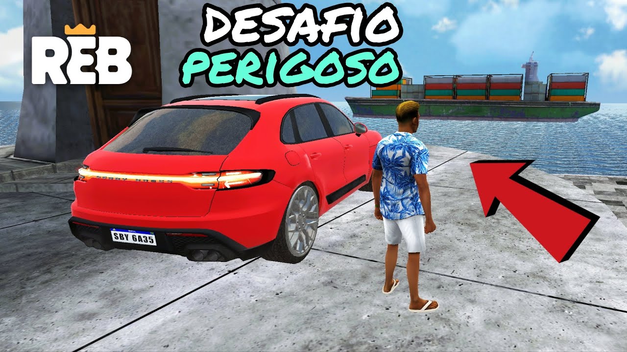DEPOIS DE COLOCAR O CARRO DENTRO DA ÁGUA DECIDIU FAZER UM DESAFIO PERIGOSO.