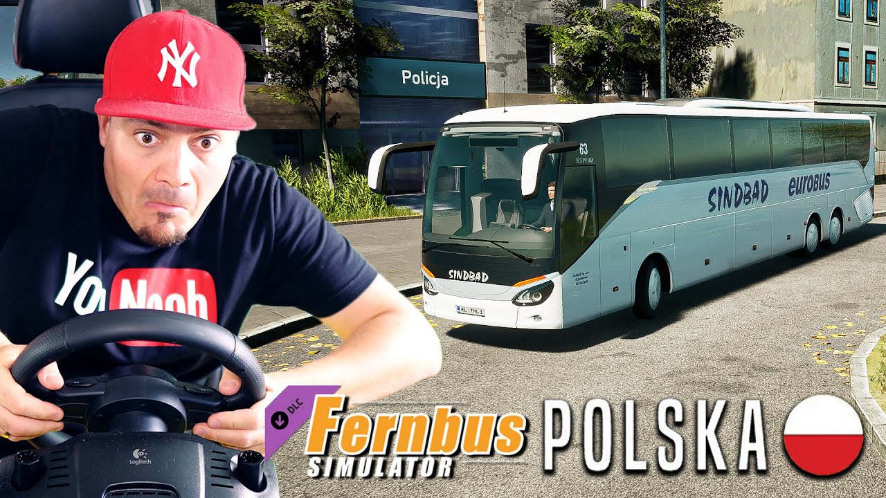 Znalazłem KOMENDĘ POLICJI w CZĘSTOCHOWIE! *patrzyli na mnie krzywo* 🚌 Fernbus Simulator POLSKA