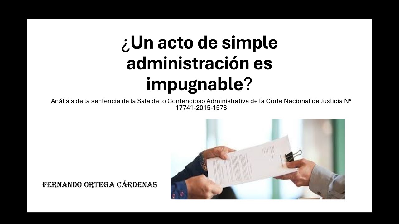 ¿Un Examen Especial de la Contraloría General del Estado puede ser impugnado?