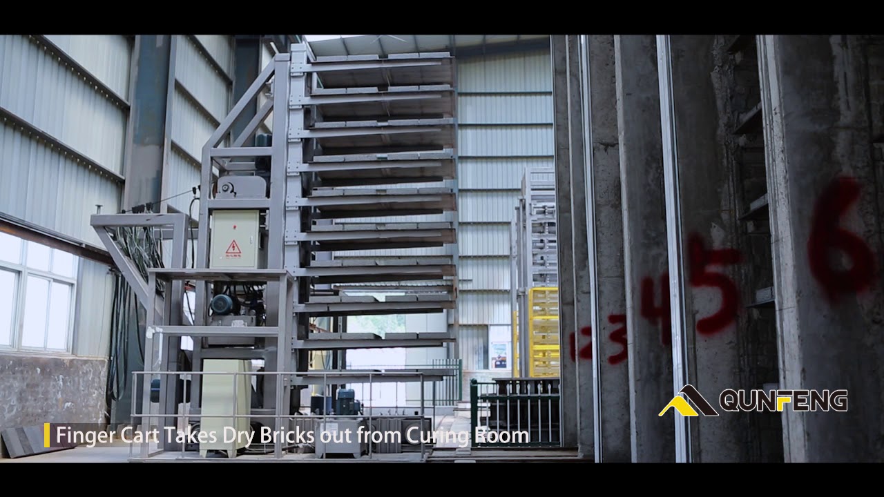 Qunfeng “Super Sonic”series fully automatic block making plant