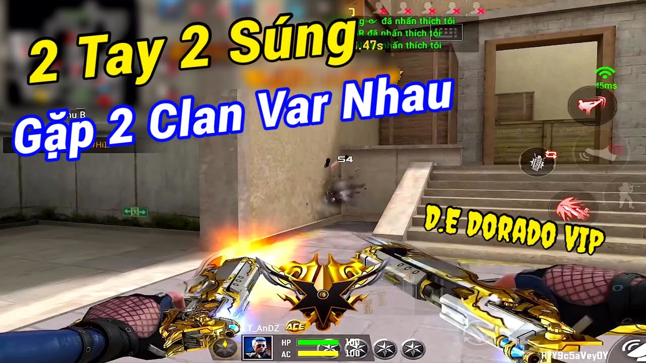 CF LEGENDS | D.E El Dorado VIP FREE Ngon - Gặp 2 Clan Var Nhau 😆