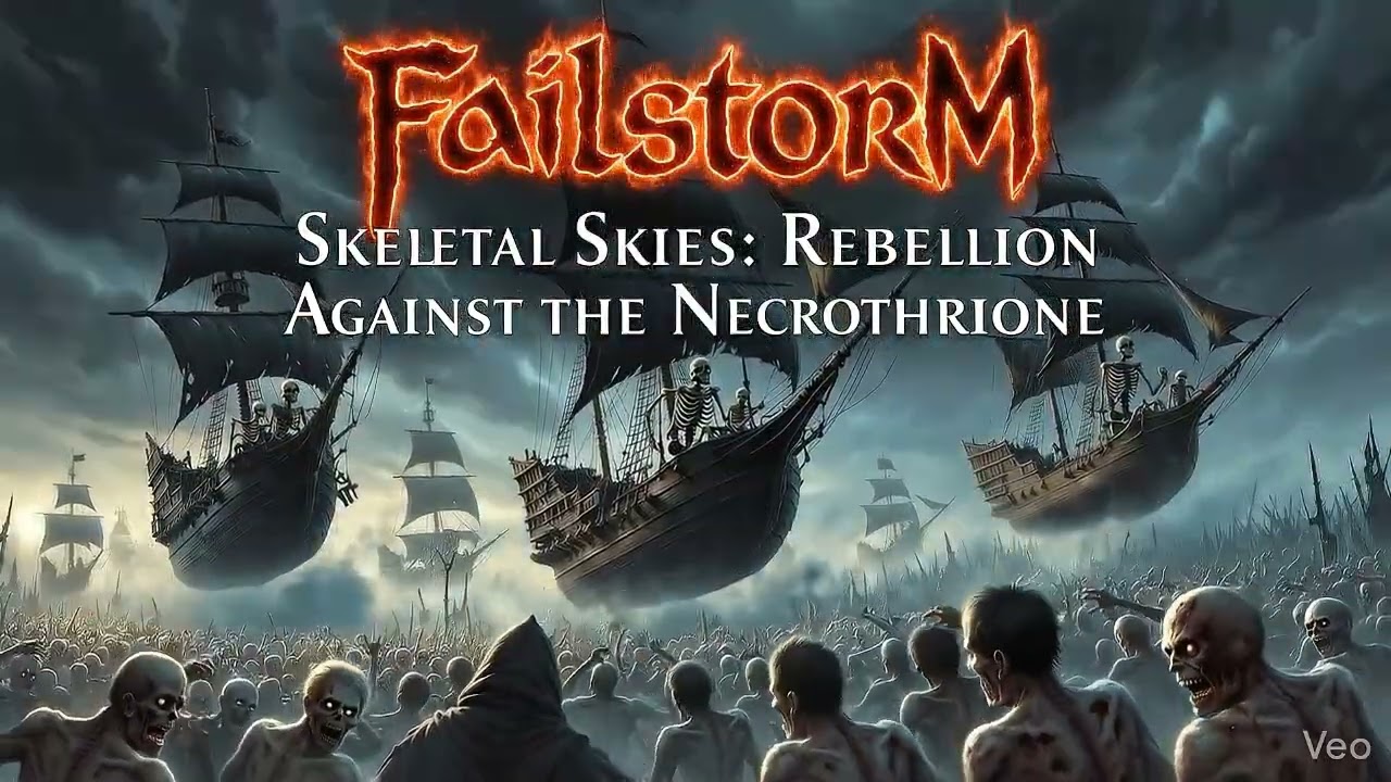 Failstorm - Skeletal Skies Rebellion Against the Necrothrione