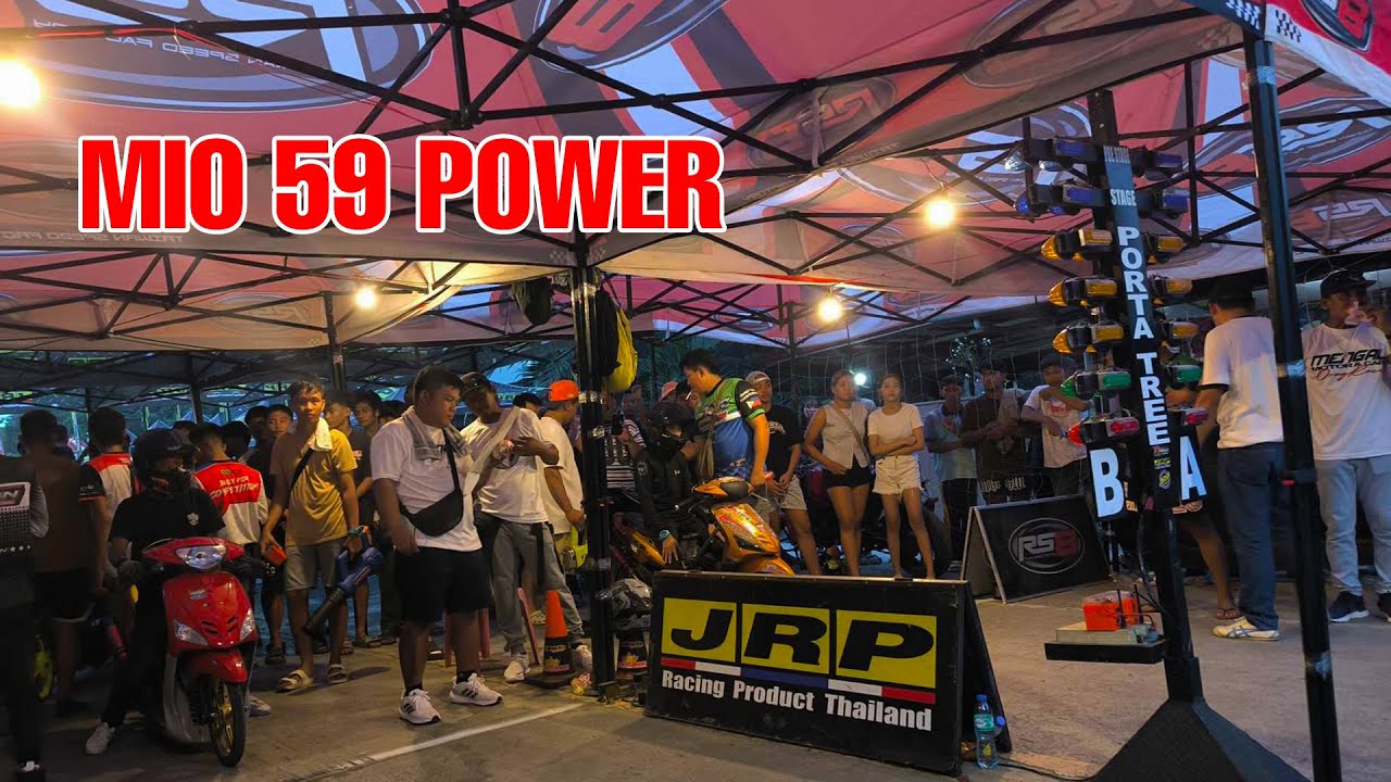 MENGAL DRAG RACE MIO 59 POWER