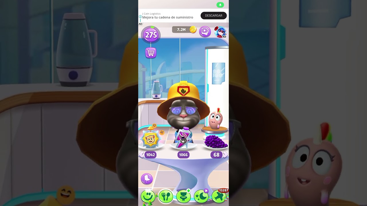 #talkingangela2newupdate2023 level 274-275 divertidos 