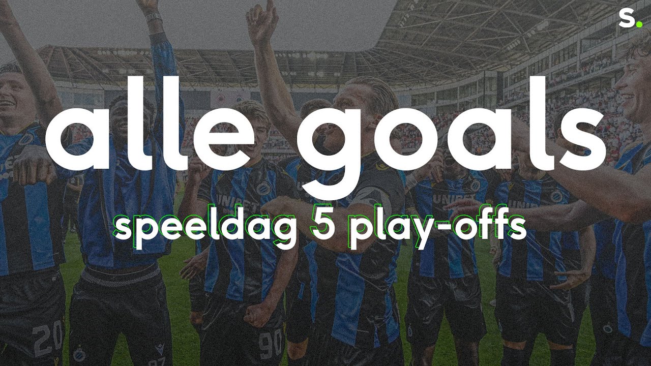 Alle goals van speeldag 5 van de play-offs