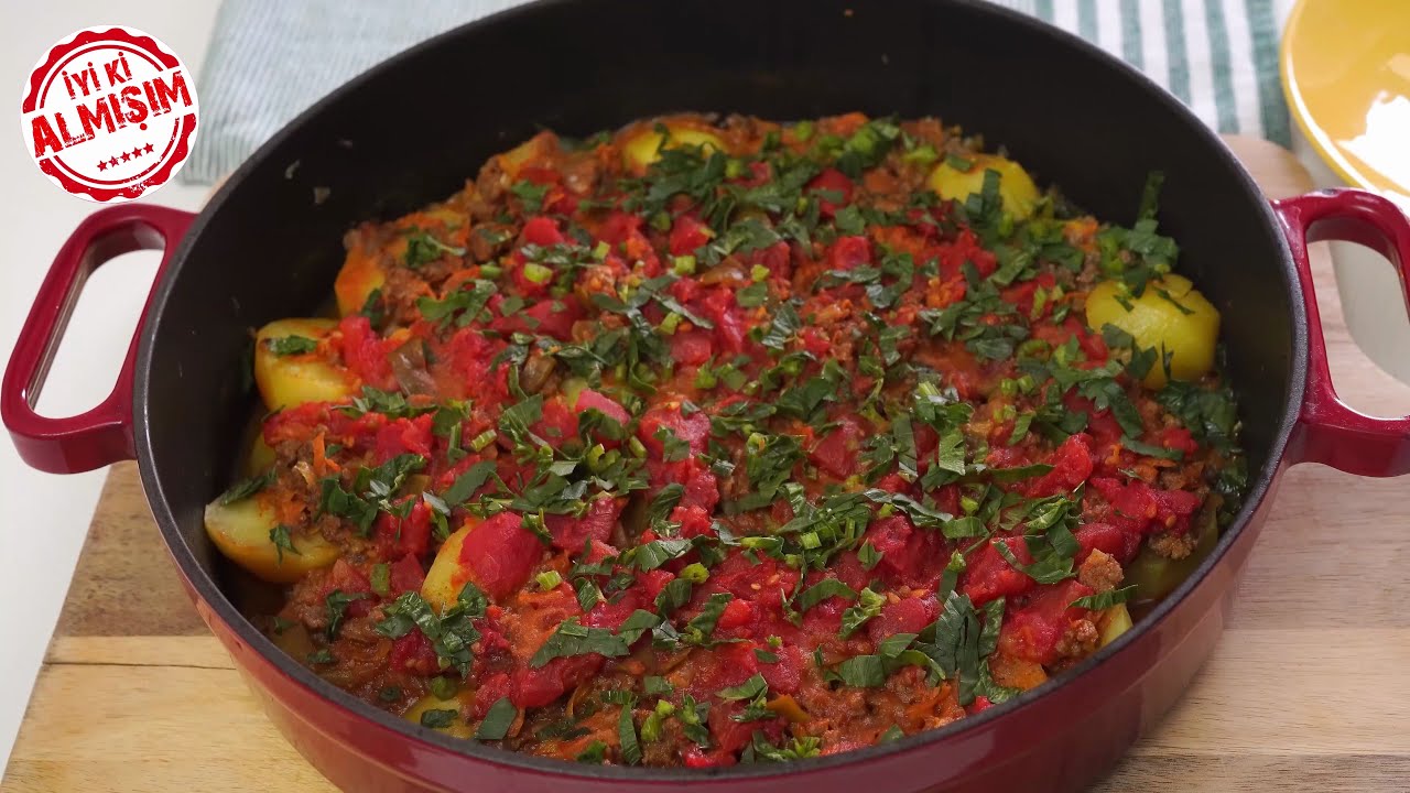 Как приготовить говяжий фарш с картофелем в чугунной кастрюле? Блюда в чугунной кастрюле и их при...