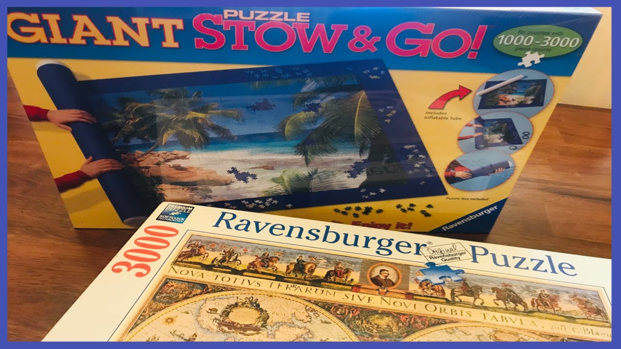RAVENSBURGER PUZZLE GIANT STOW & GO REVIEW 🧩 | JIGSAW PUZZLE STORAGE